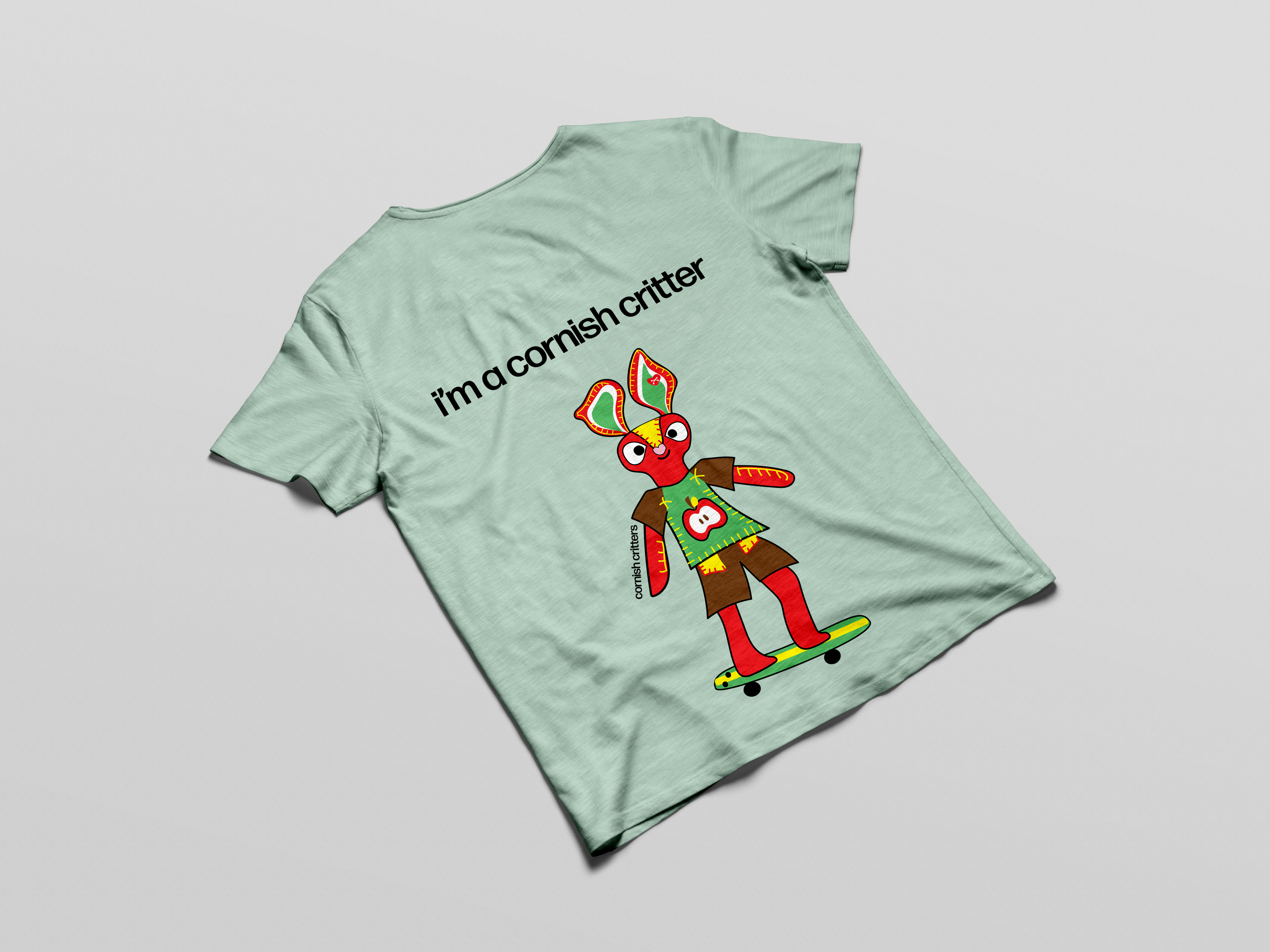 Rabbit T Shirt in Aloe Green