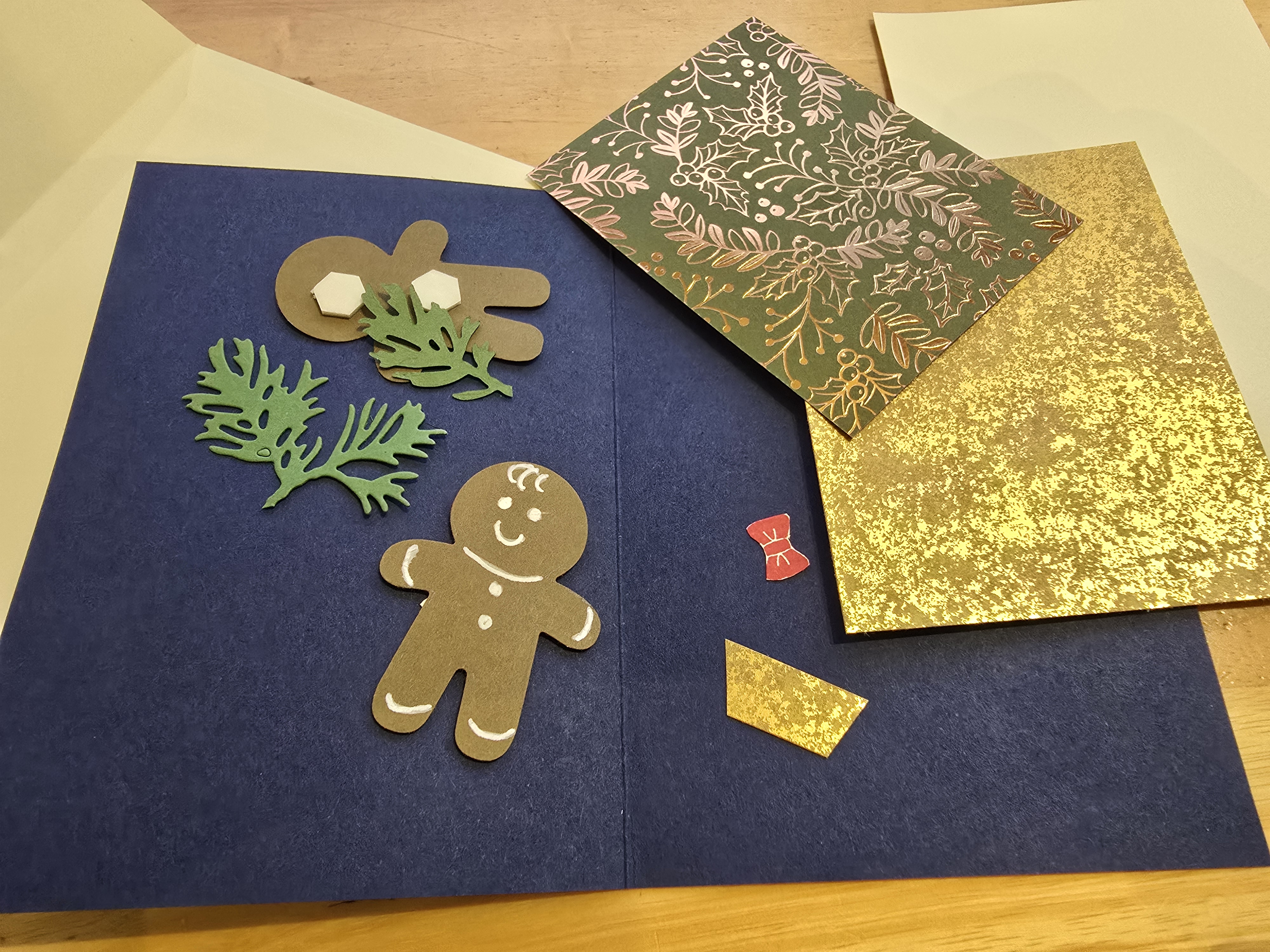 Make your own Christmas cards kit