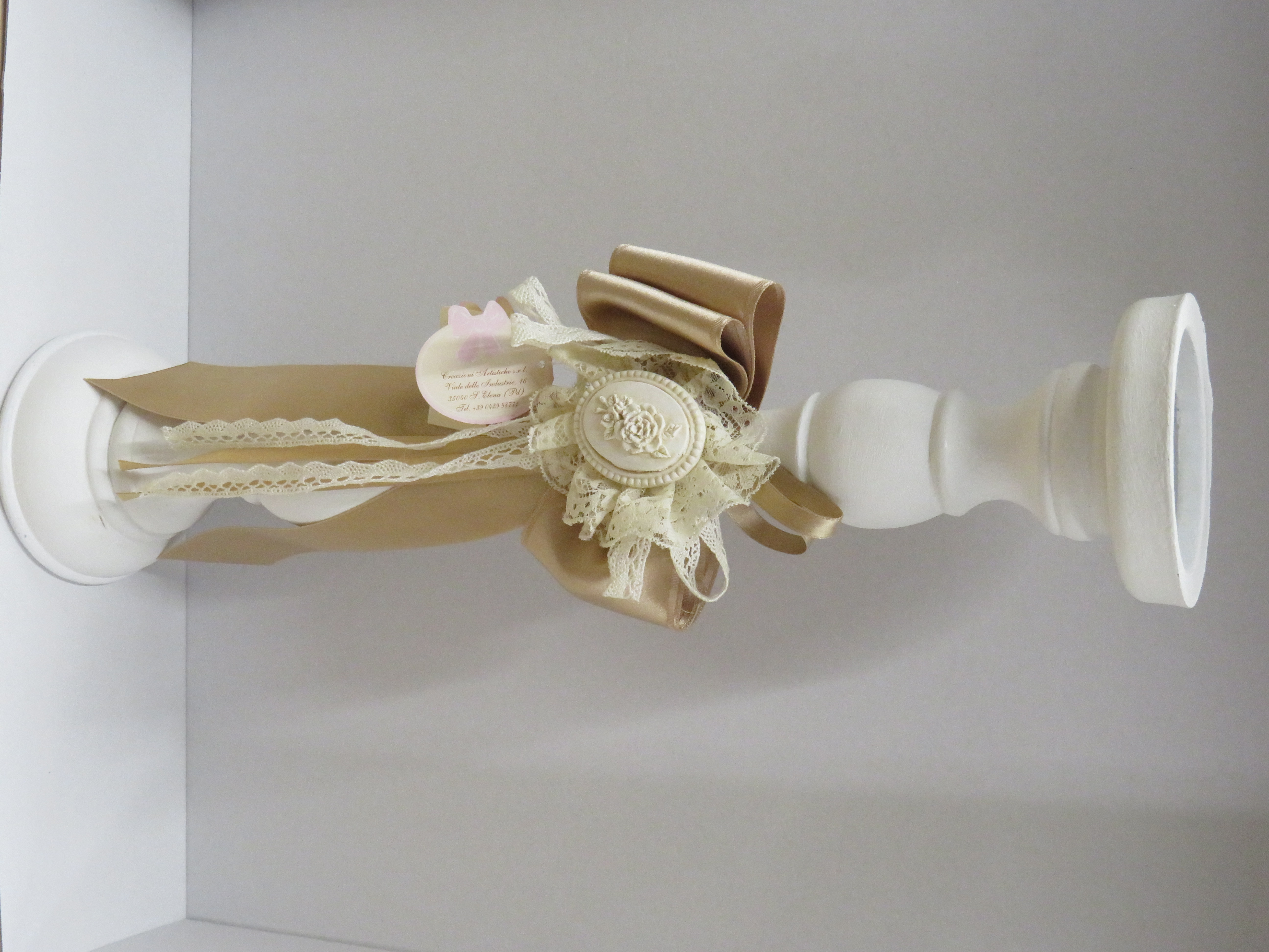 Candelabro in legno 