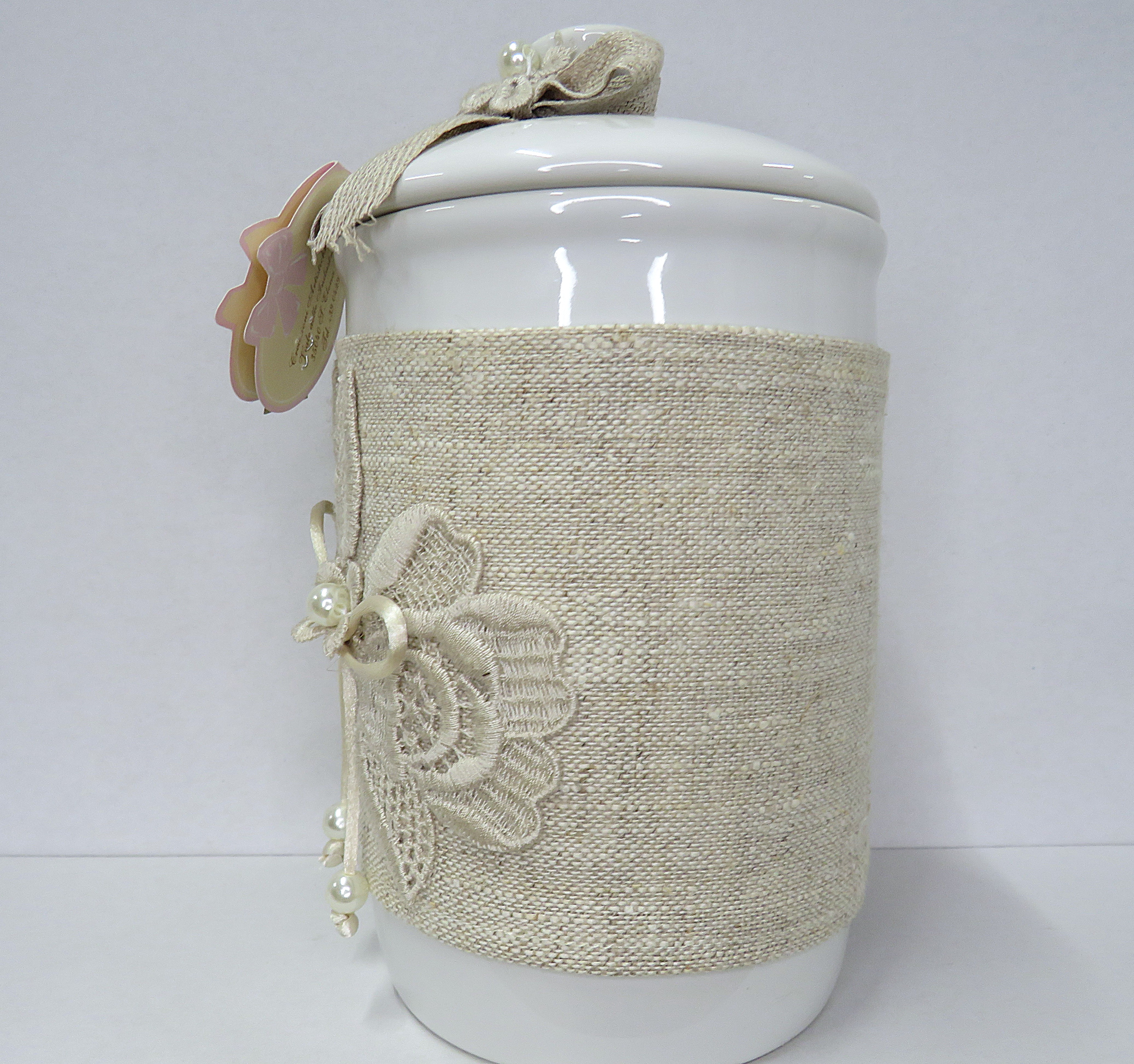 Barattolo in ceramica 