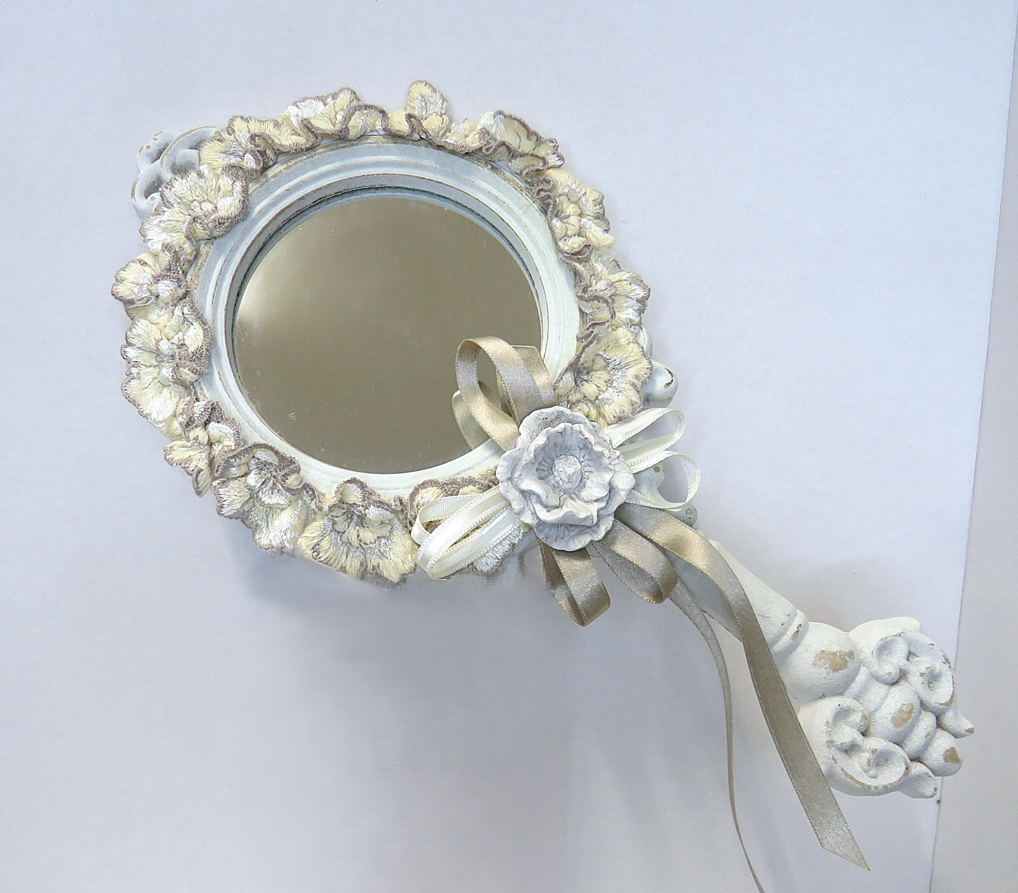 Specchio da vanity table rotondo