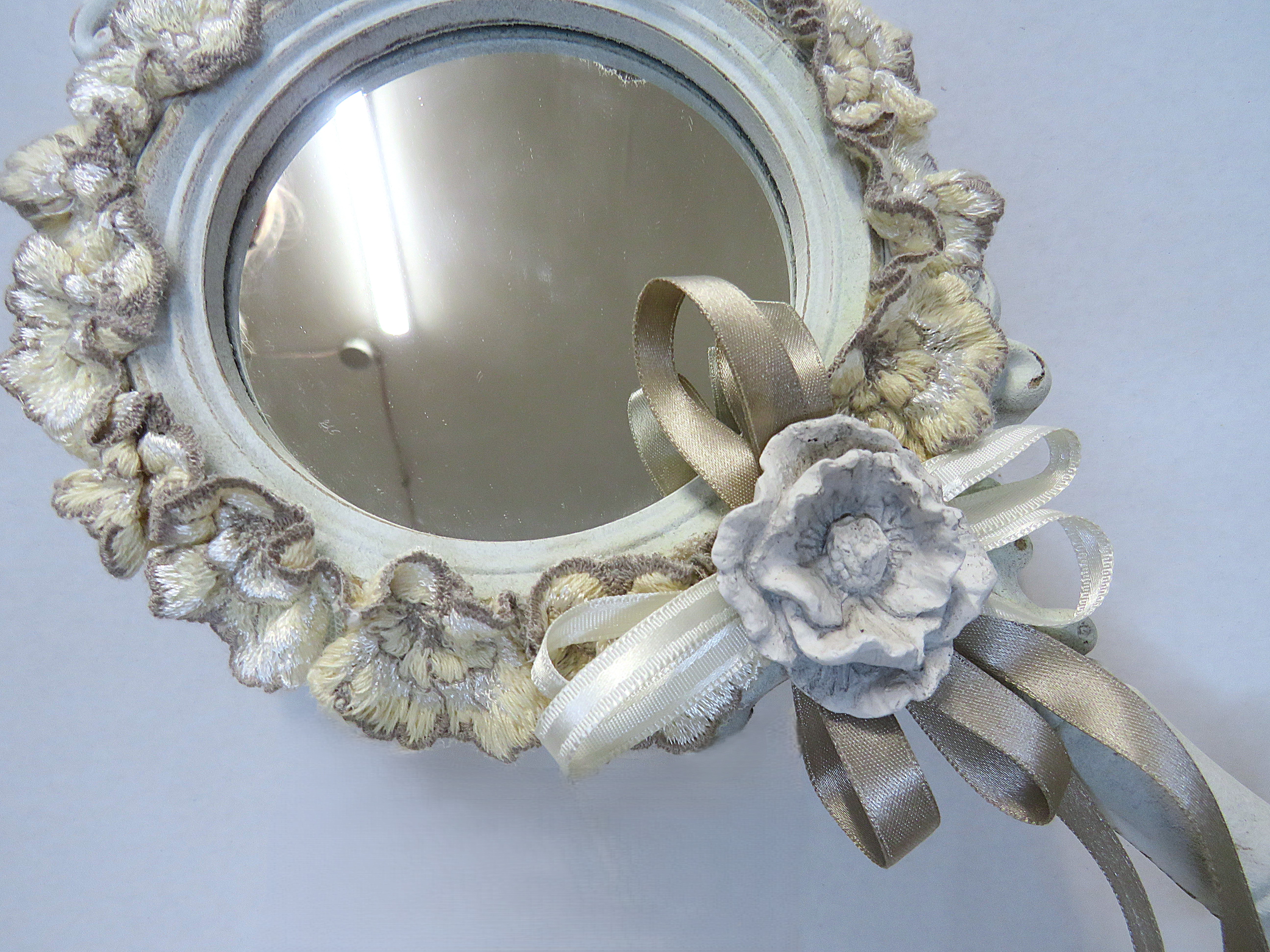 Specchio da vanity table rotondo