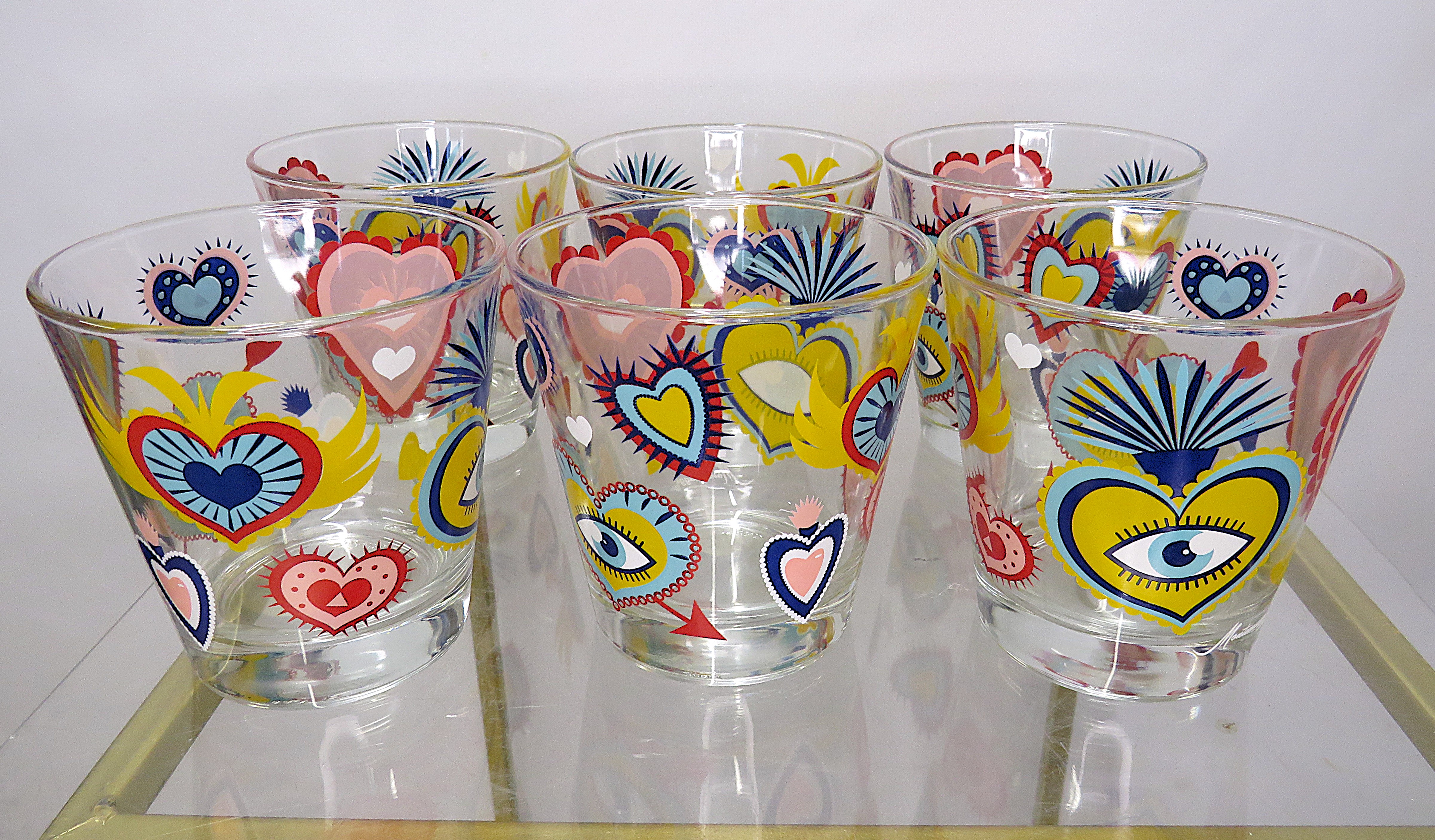 Set 6 bicchieri 