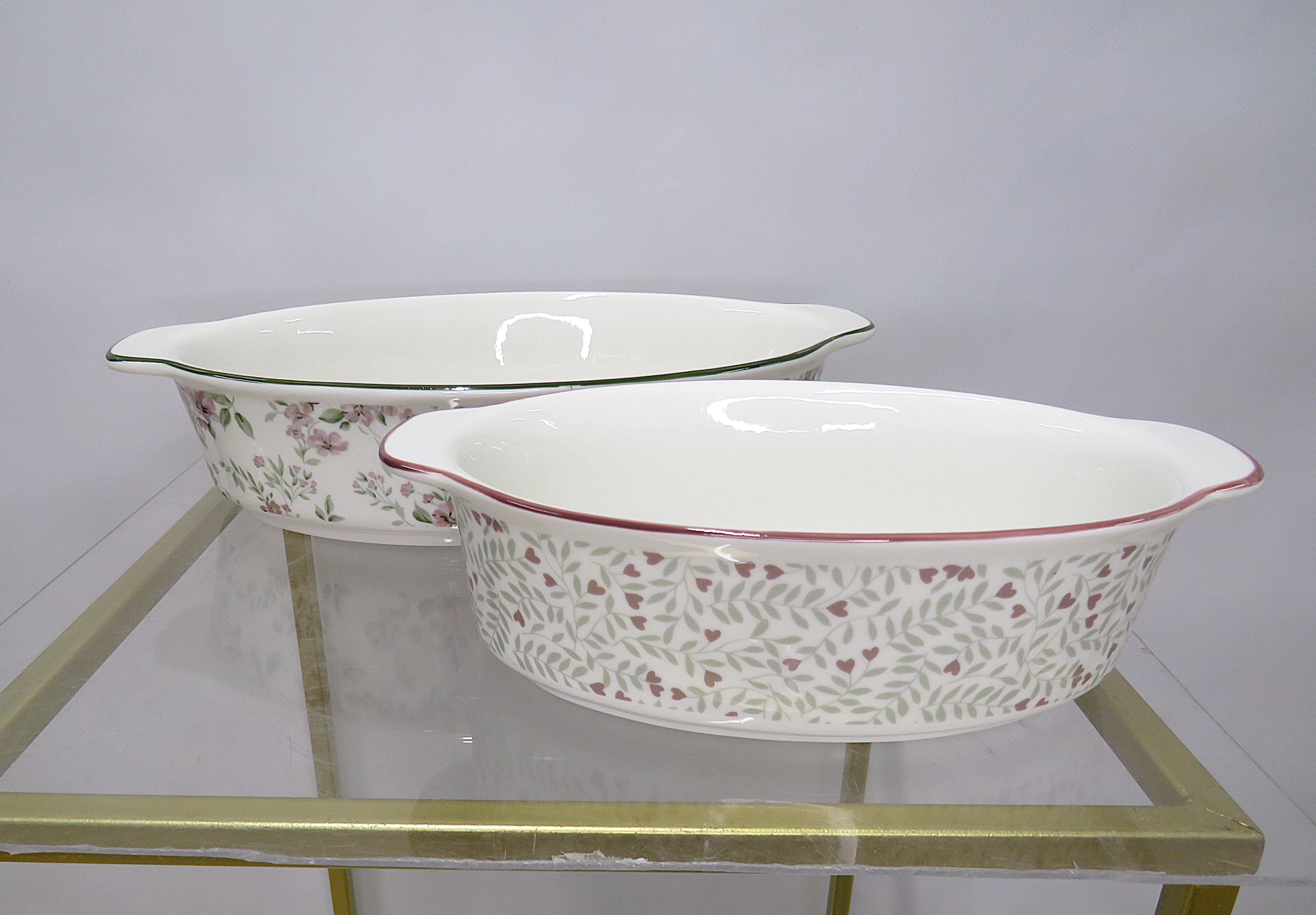 Set 2 pirofile in ceramica 