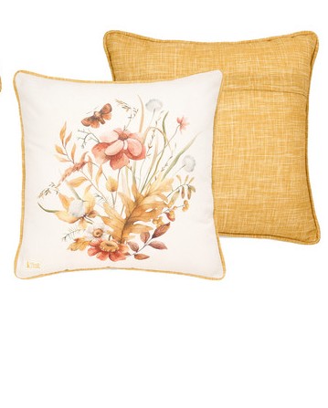Cuscino giallo ocra 