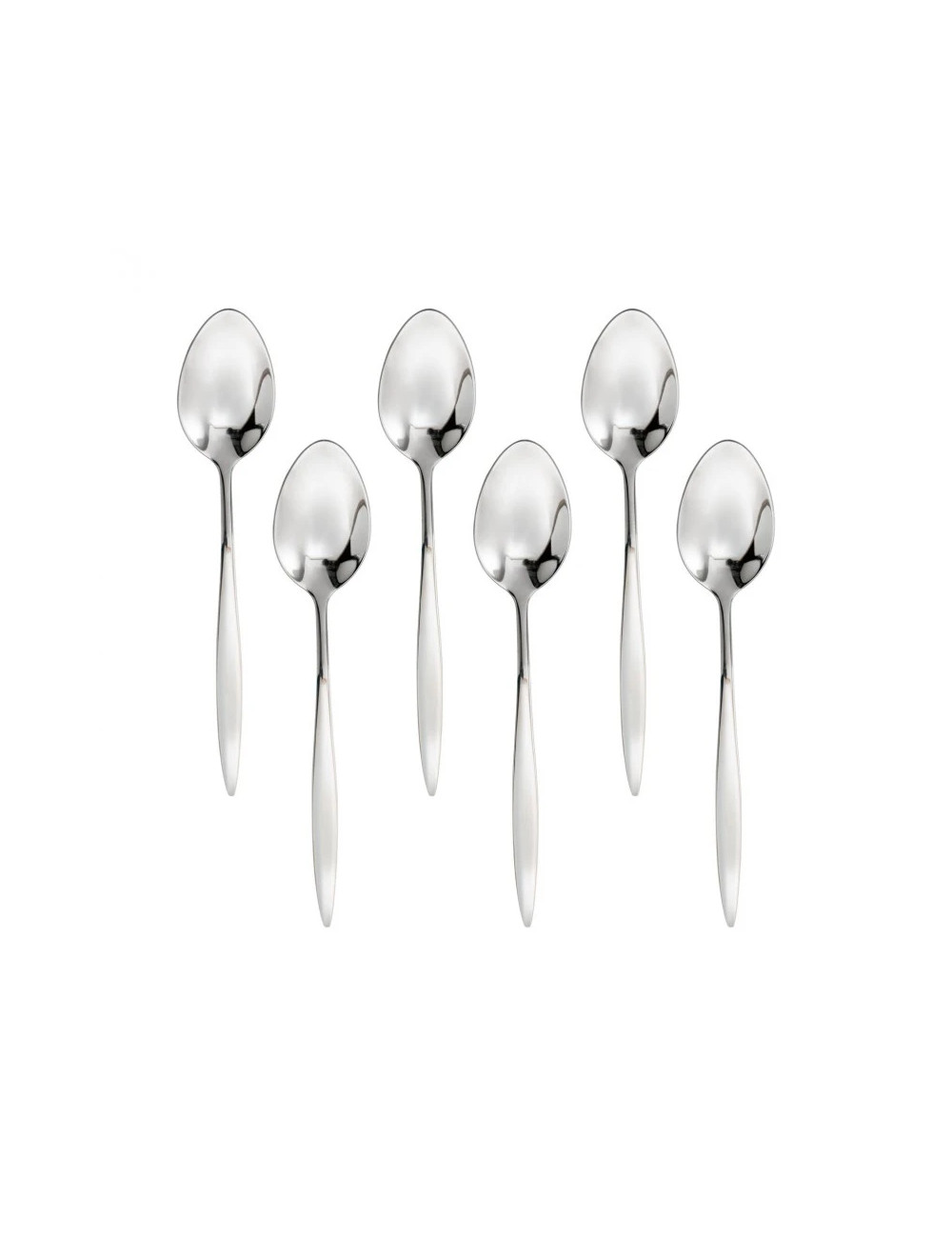 Cucchiaino moka stretch set 6pz inox 18/0