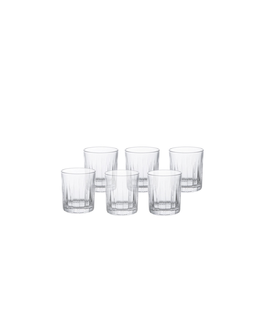 Shot linear set 6pz vetro 