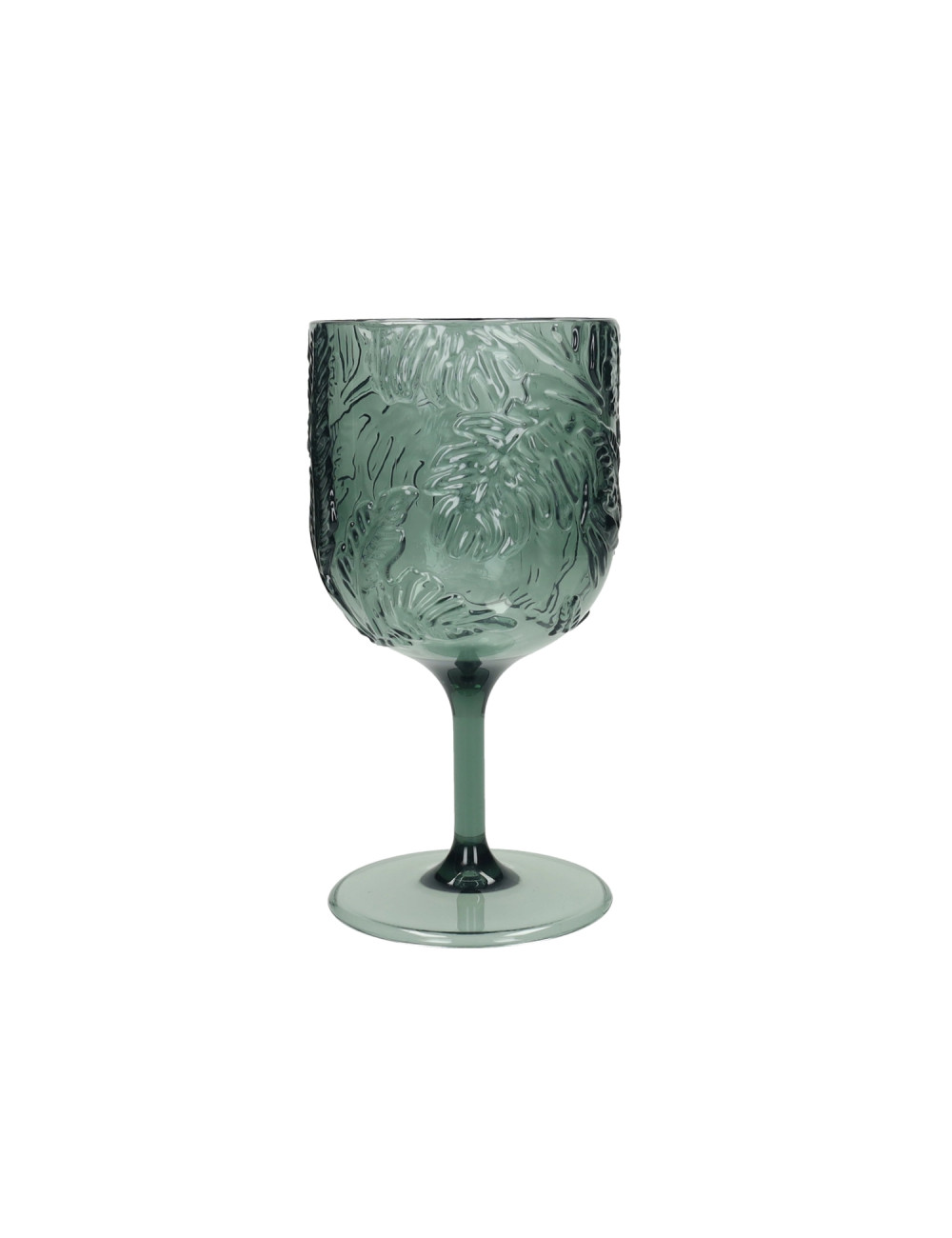 Calice "Tropical" colori assortiti set 6pz in acrilico 