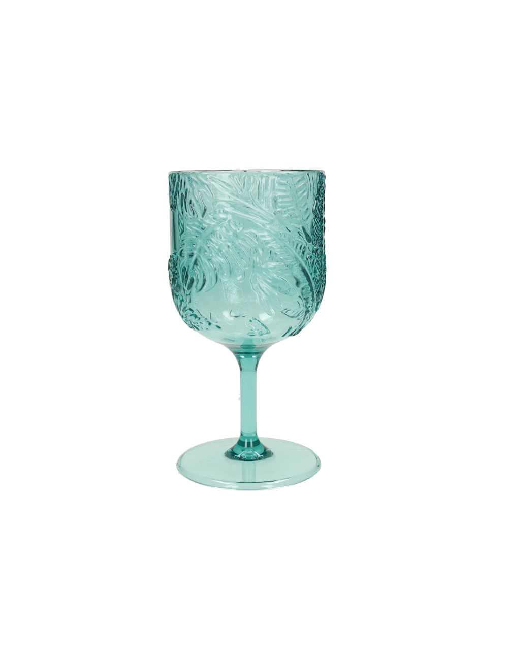 Calice "Tropical" colori assortiti set 6pz in acrilico 