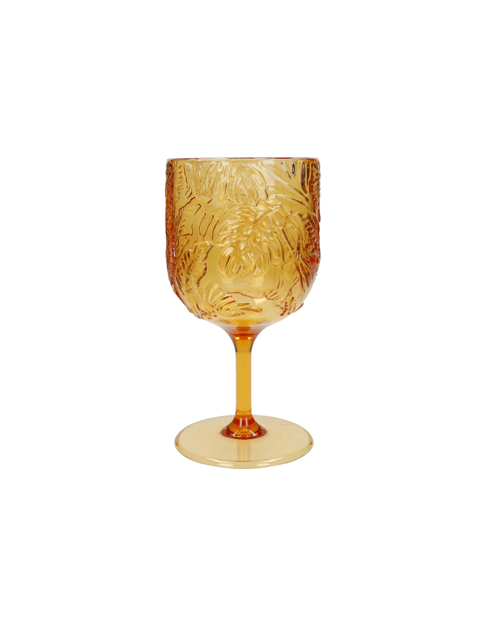 Calice "Tropical" colori assortiti set 6pz in acrilico 
