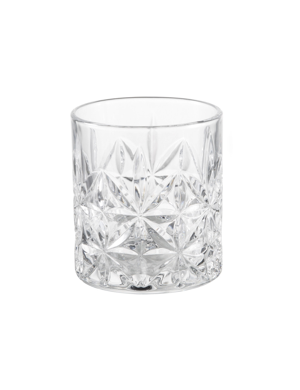 Bicchiere "Fiore" set 6pz vetro 