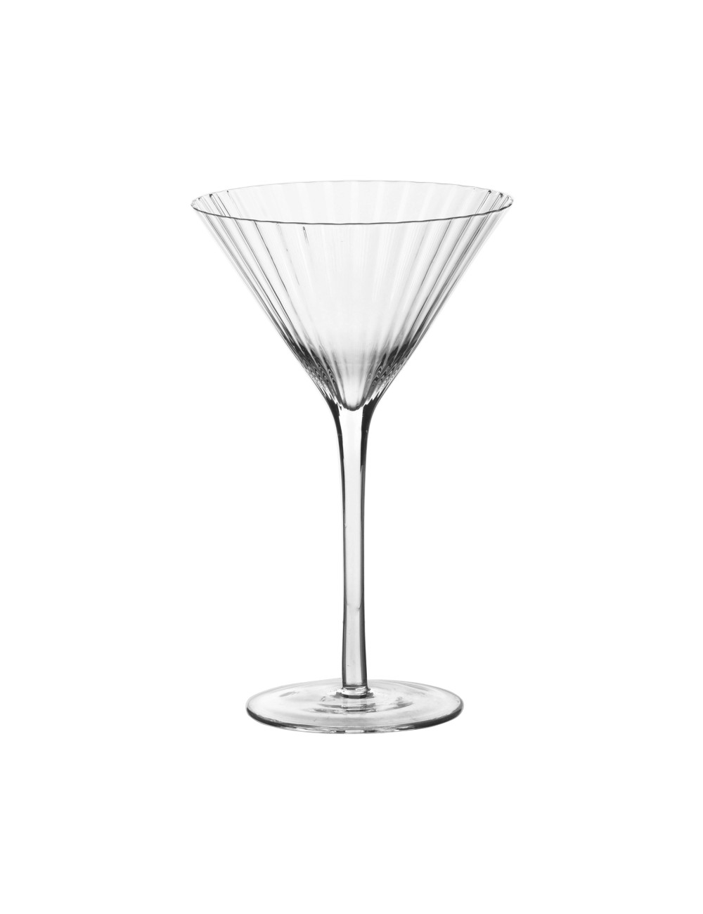 Set 6 bicchieri cocktail "Volant" vetro 