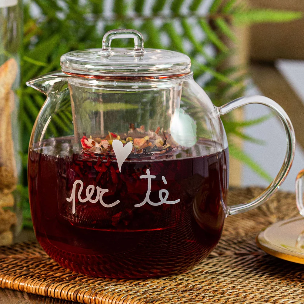 Teiera vetro "Per tè" 600ml