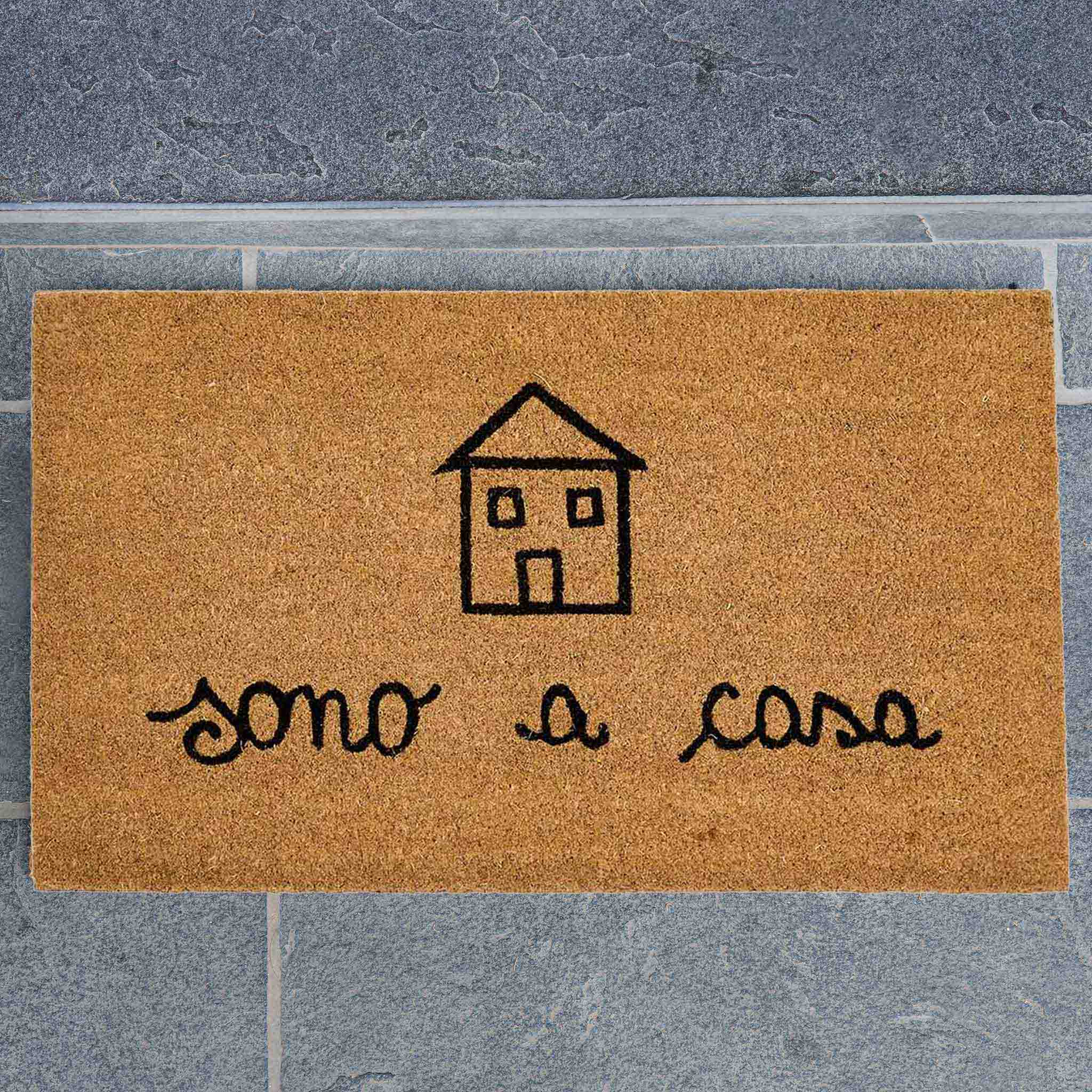 Zerbino "Sono a casa" 