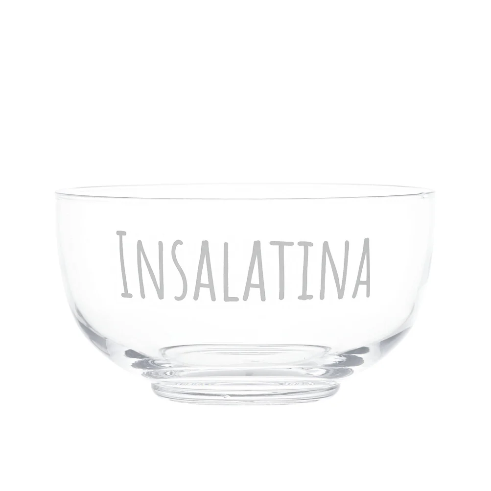 Insalatiera in vetro "Insalatina"