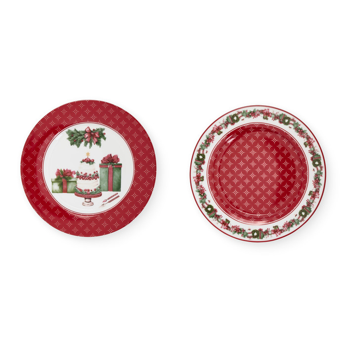 Set 2 piattini da dessert/frutta