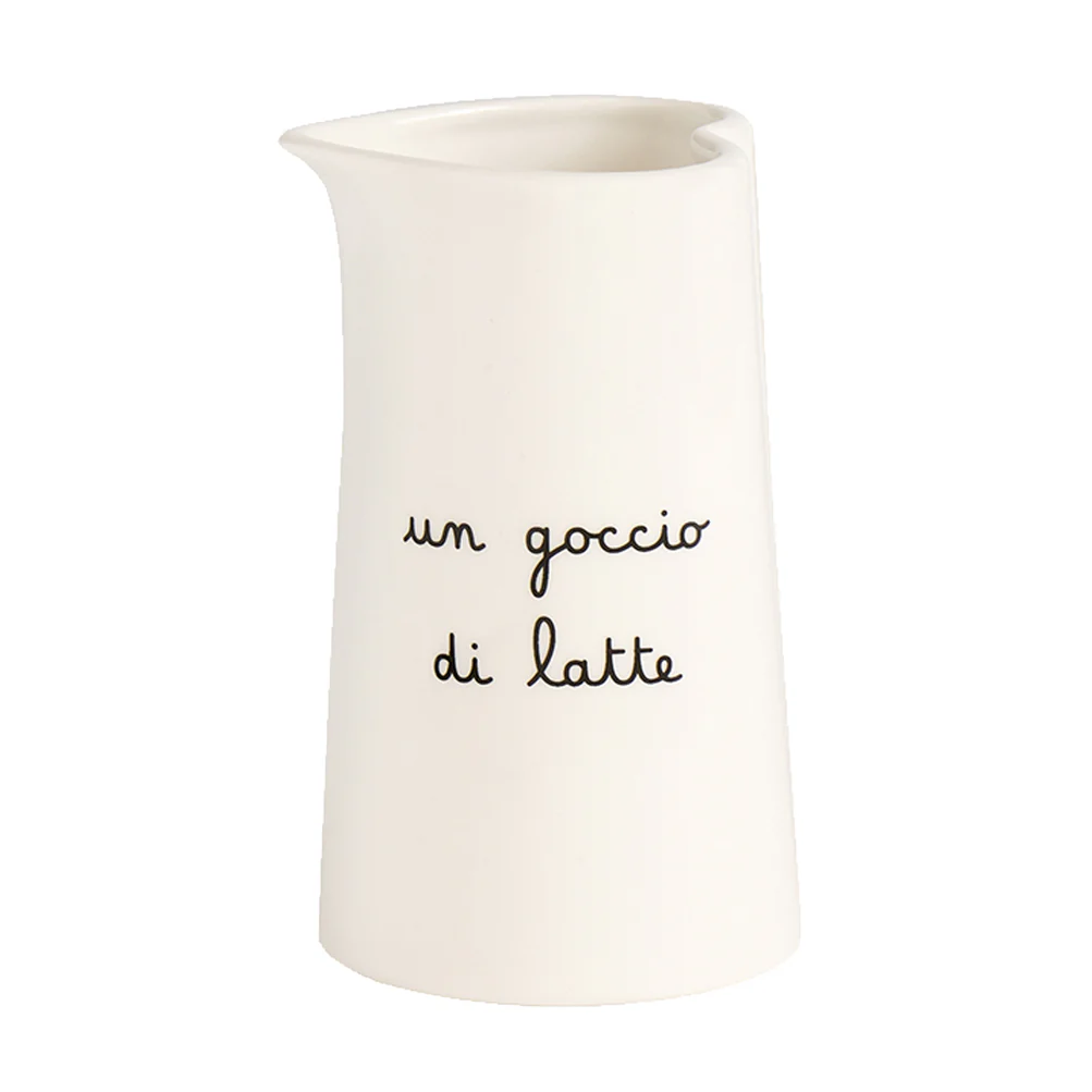 Lattiera in ceramica "Un goccio di latte" 