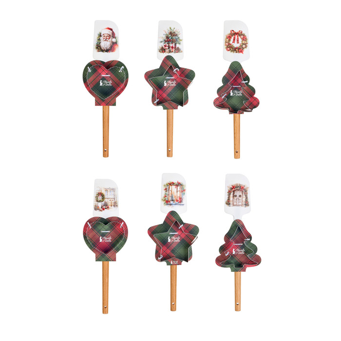 Spatola in silicone con stampino