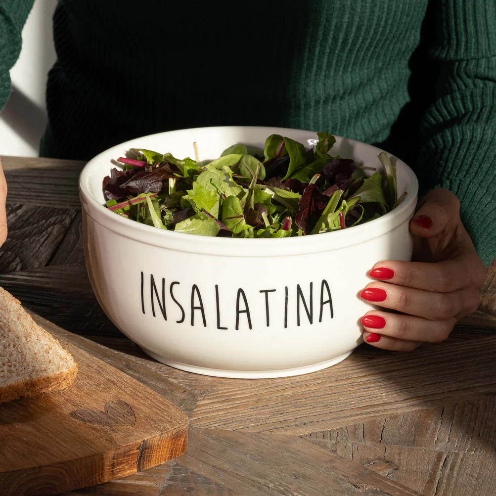 Insalatiera in ceramica "Insalatina"