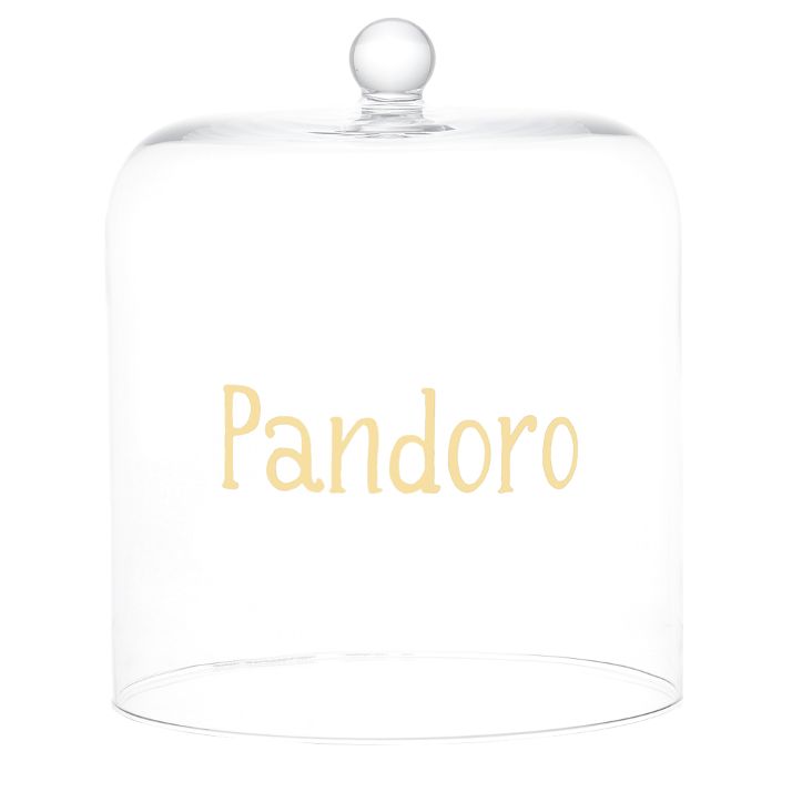 Campana vetro "Pandoro oro" D24.5-H29