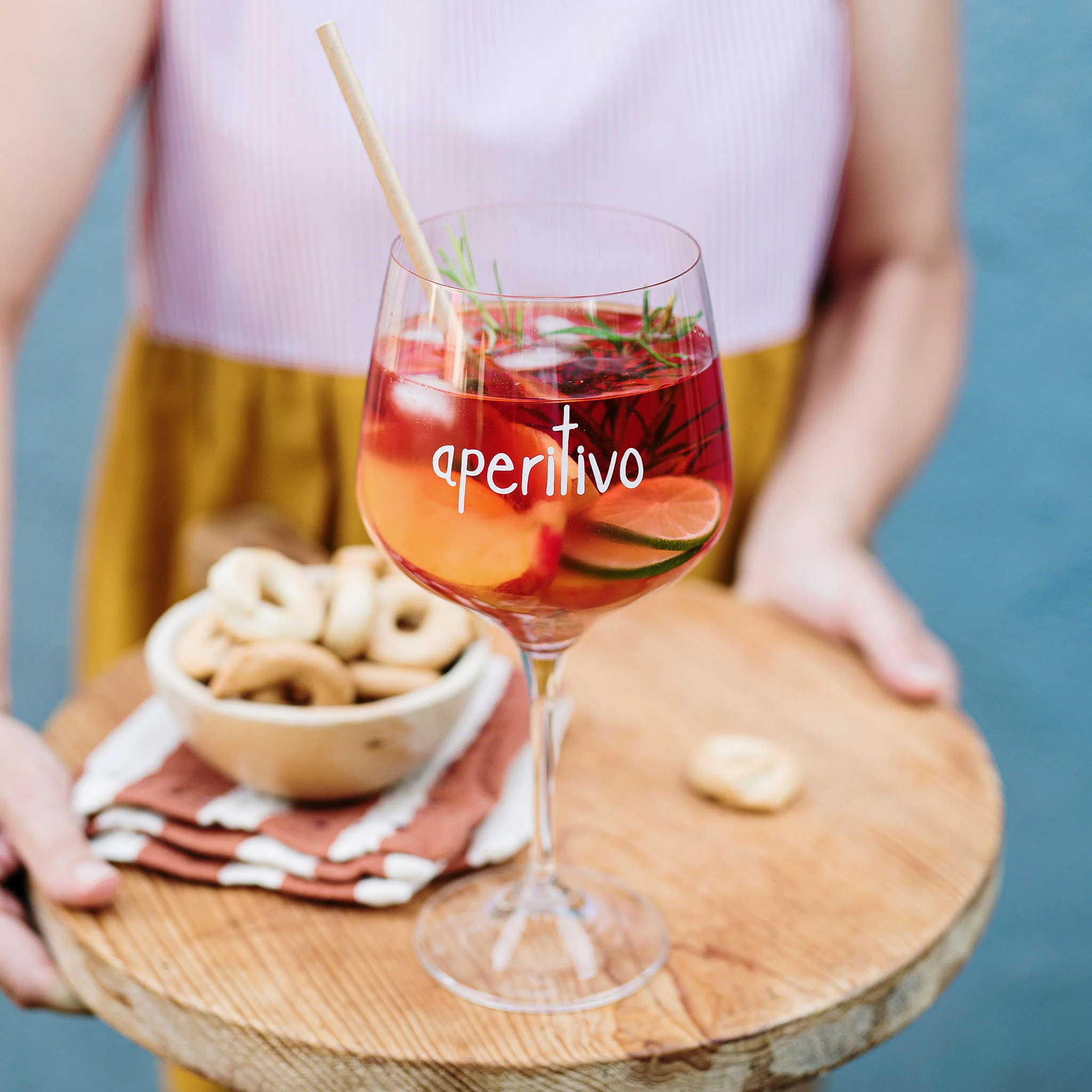 Set 2 calici cocktail "Aperitivo"