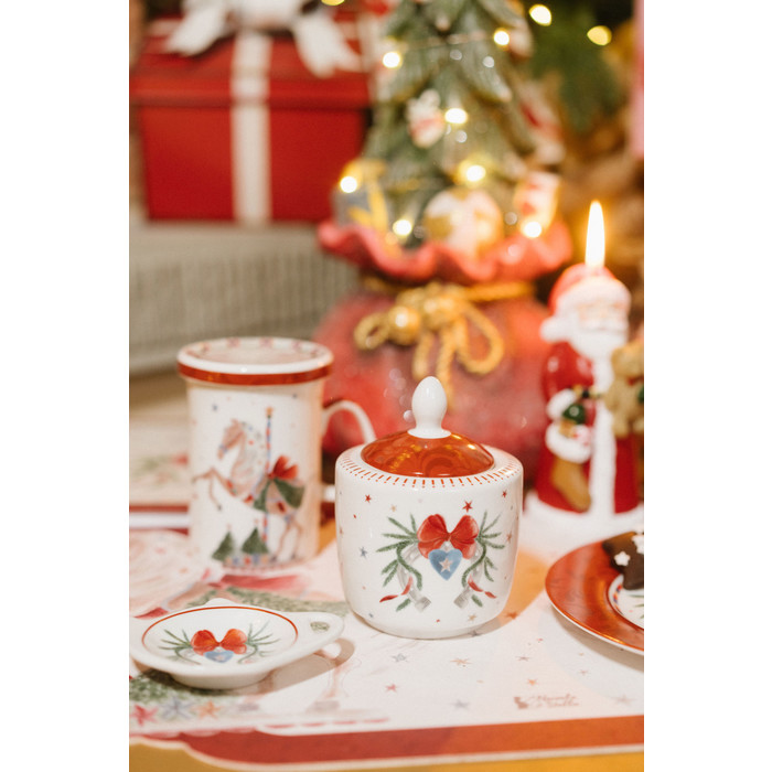 Zuccheriera in porcellana 