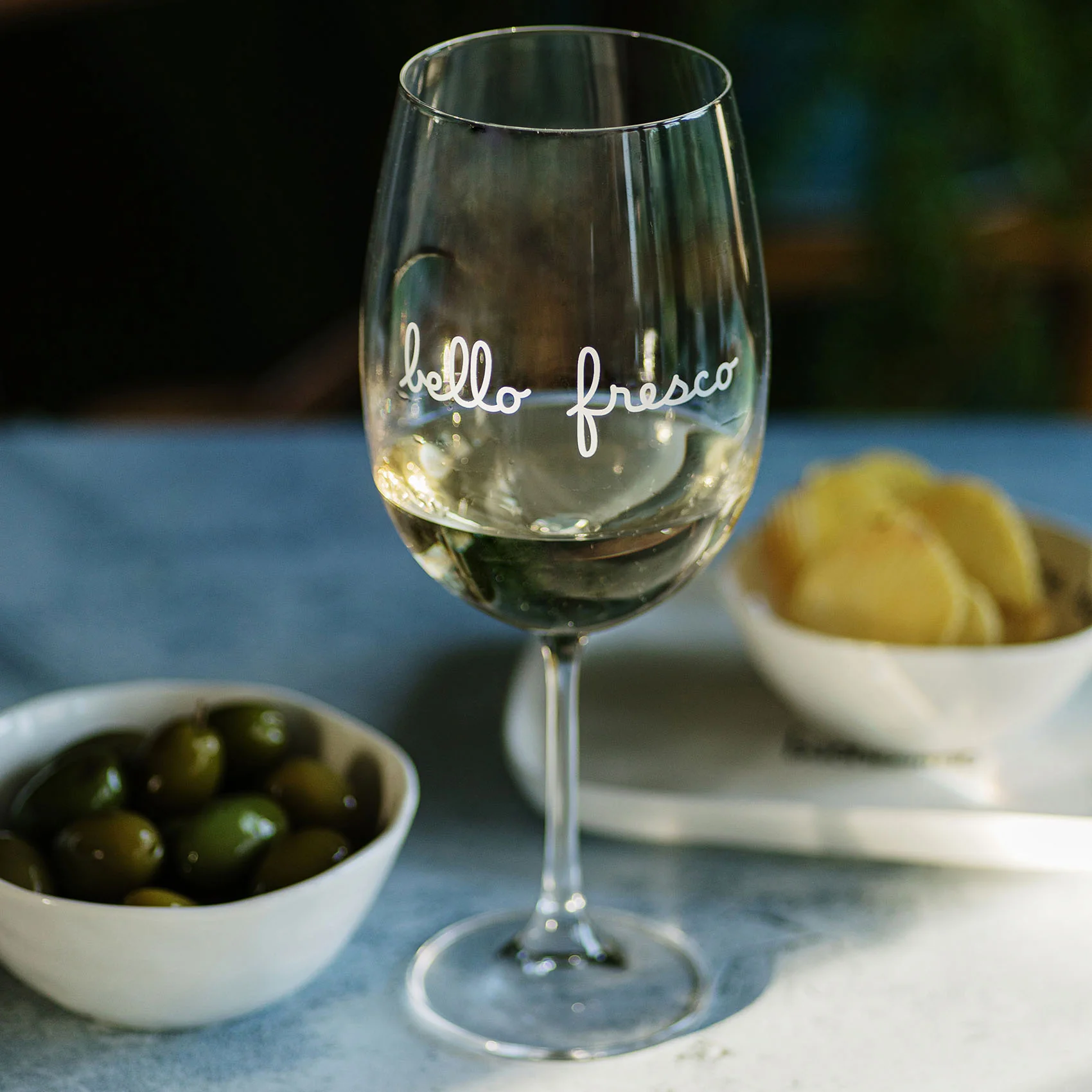 Set 2 calici di vino "Bello fresco"