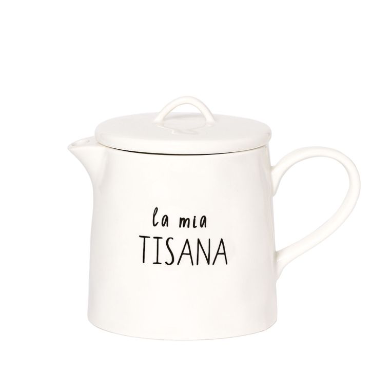 Tisaniera in ceramica "La mia tisana"