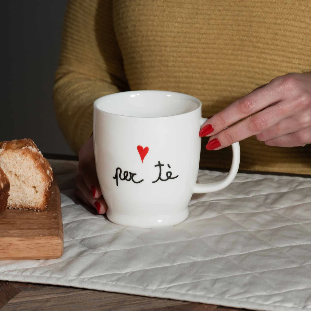 Mug in ceramica "Per tè"
