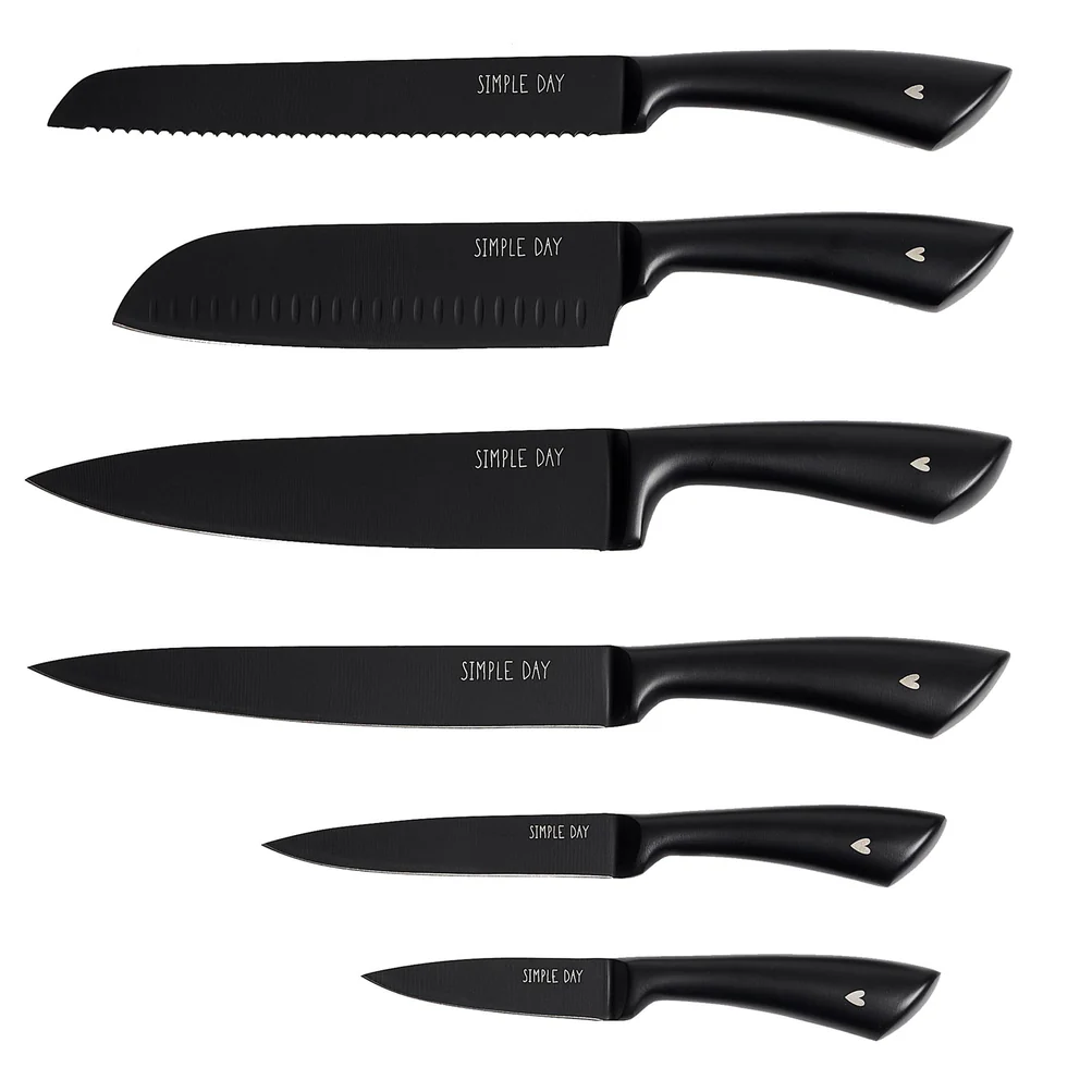 Set 6 coltelli da cucina 