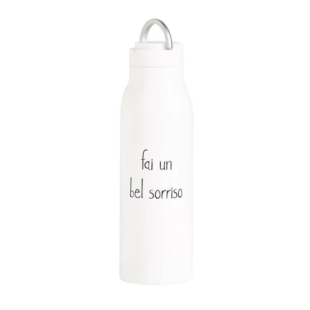 Borraccia termica "Fai un bel sorriso"