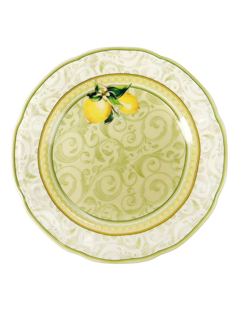 Tavola 18pz limoni new bone china 