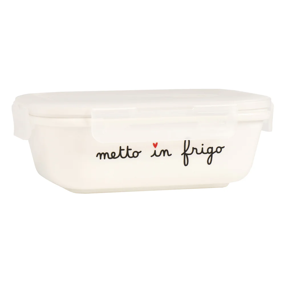 Contenitore ermetico ceramica "Metto in frigo" -tg M