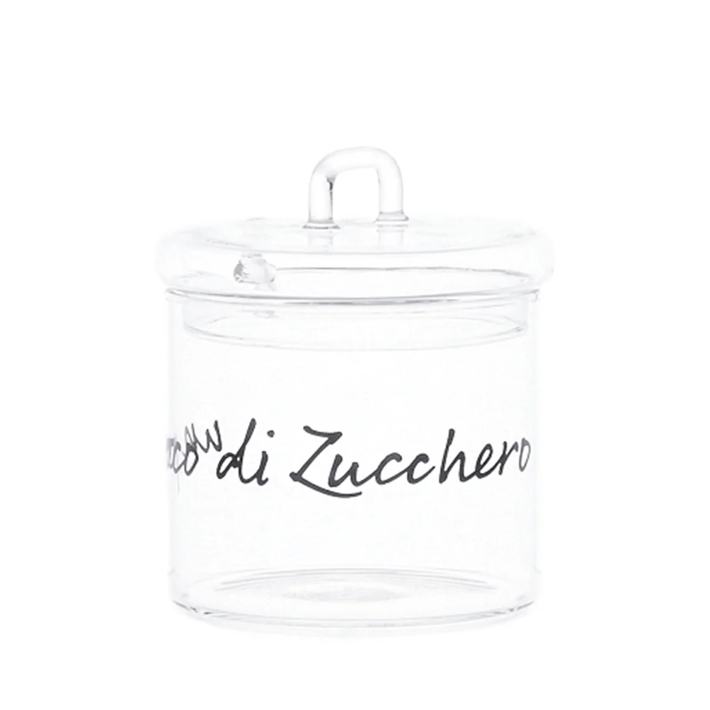 Zuccheriera vetro "Un poco di zucchero"