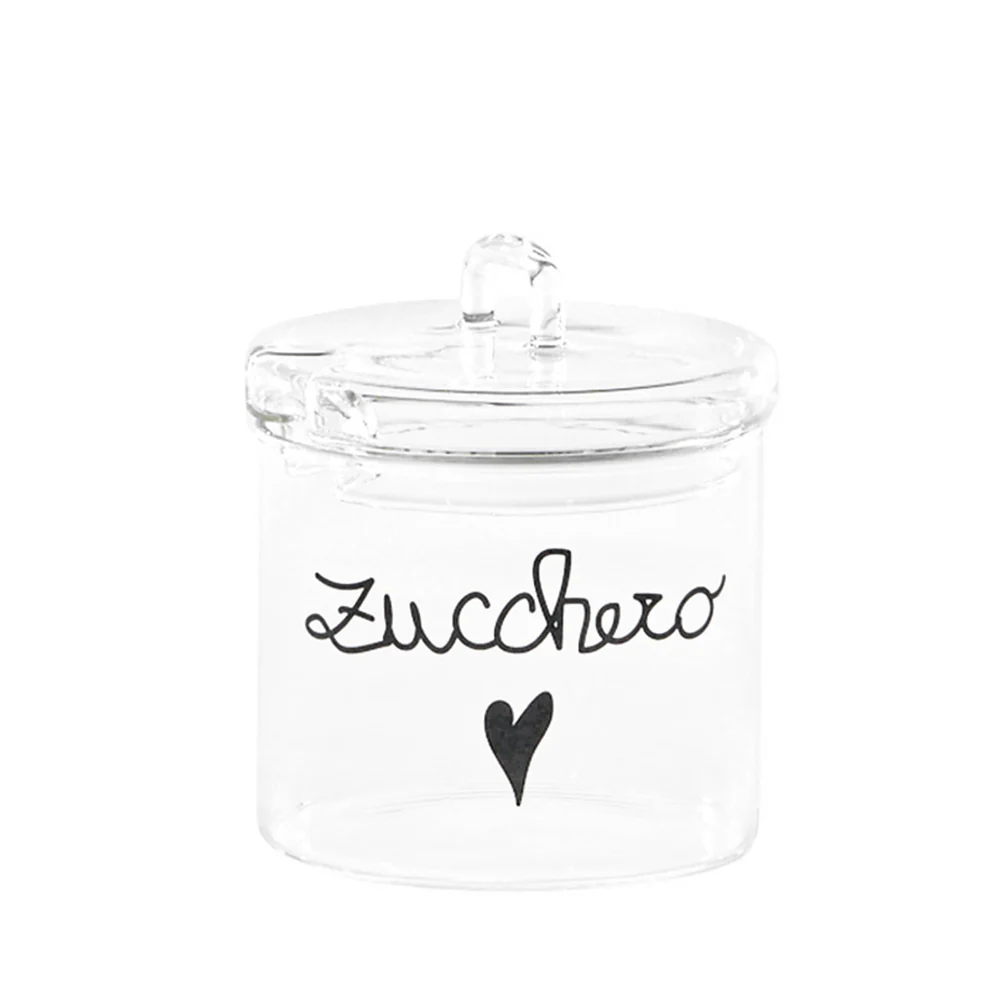 Zuccheriera vetro "Zucchero cuore" 