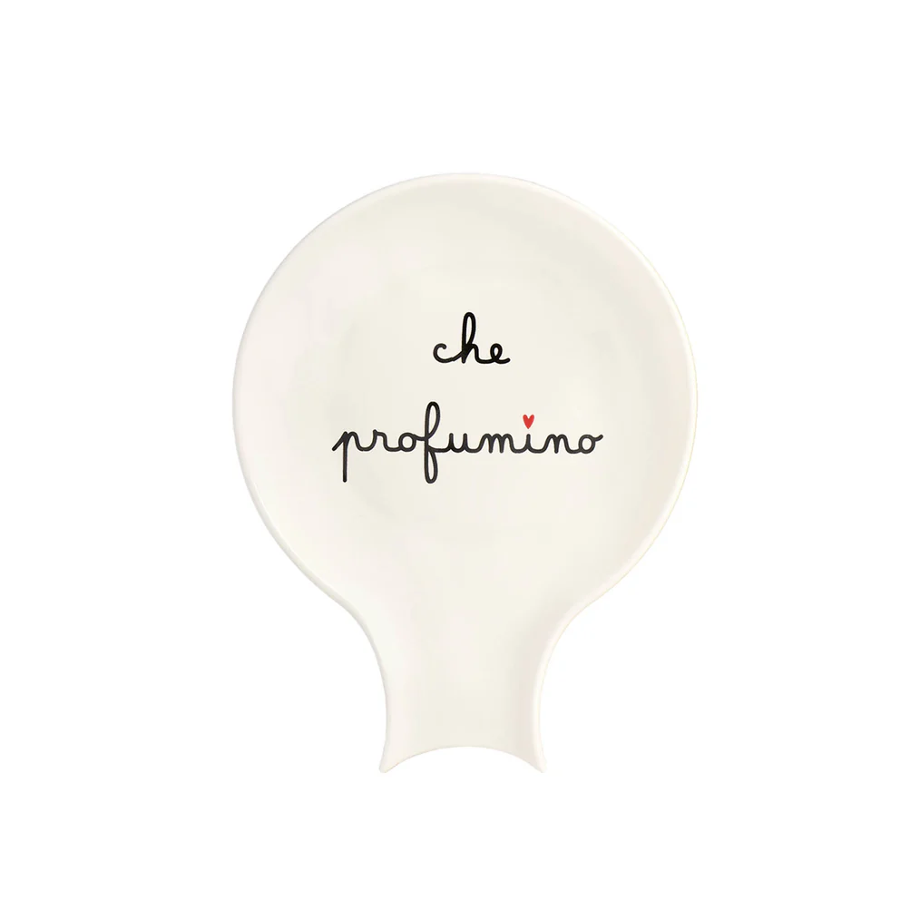 Poggiamestolo ceramica "Che profumino"