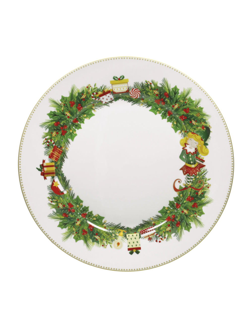 Tavola 18 pezzi Elfomagia in ceramica 