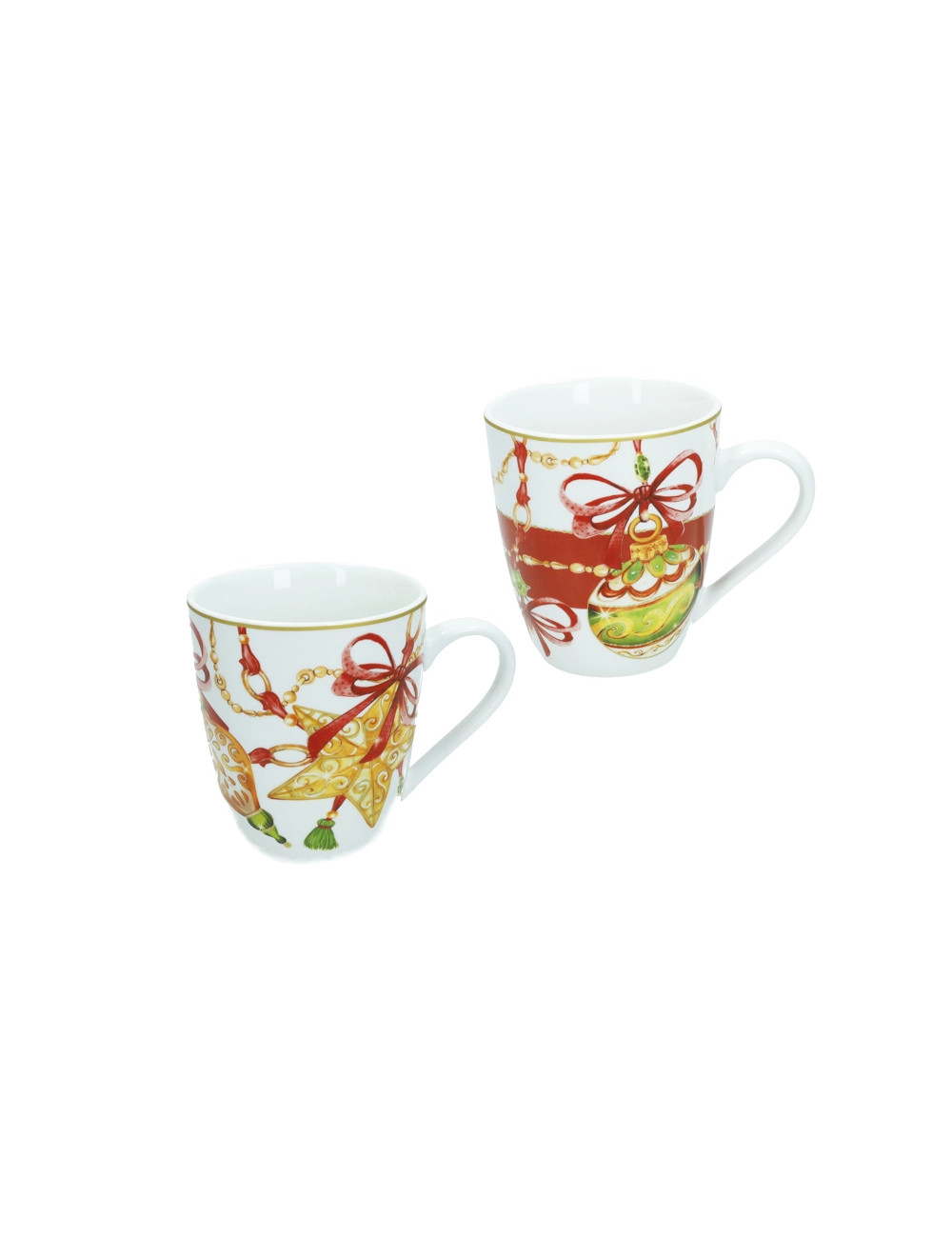 Set 2 mug Gioco di Luci in ceramica 