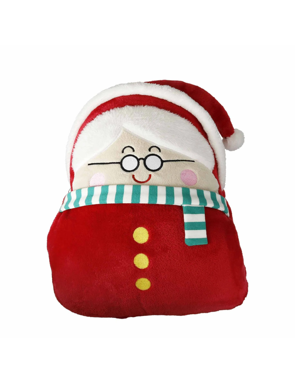 Plaid borsetta e scaldamani befana/babbo natale 