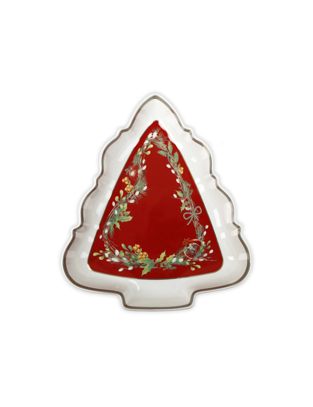 Antipastiera a forma di albero Carol in ceramica 