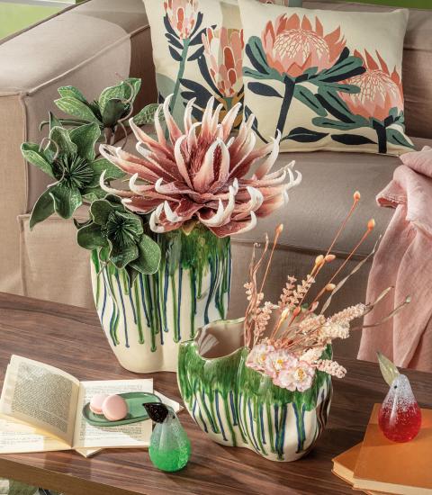 Vaso alto jungle 