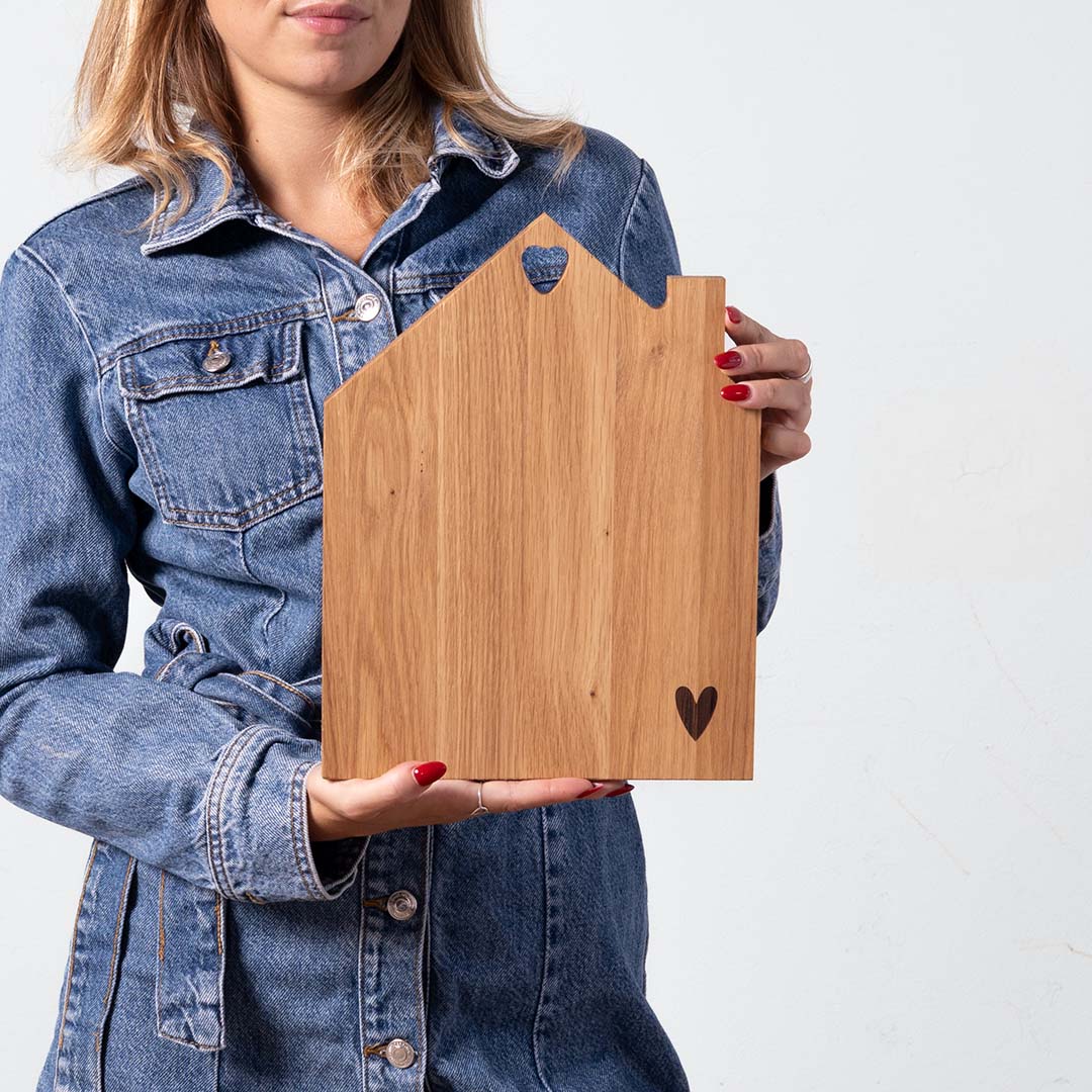 Tagliere casa "Cuore" 