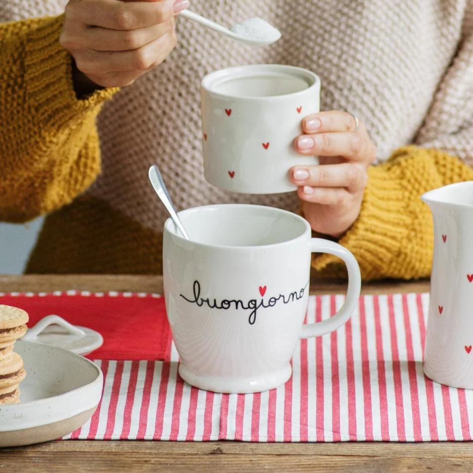 Mug in ceramica "Buongiorno"