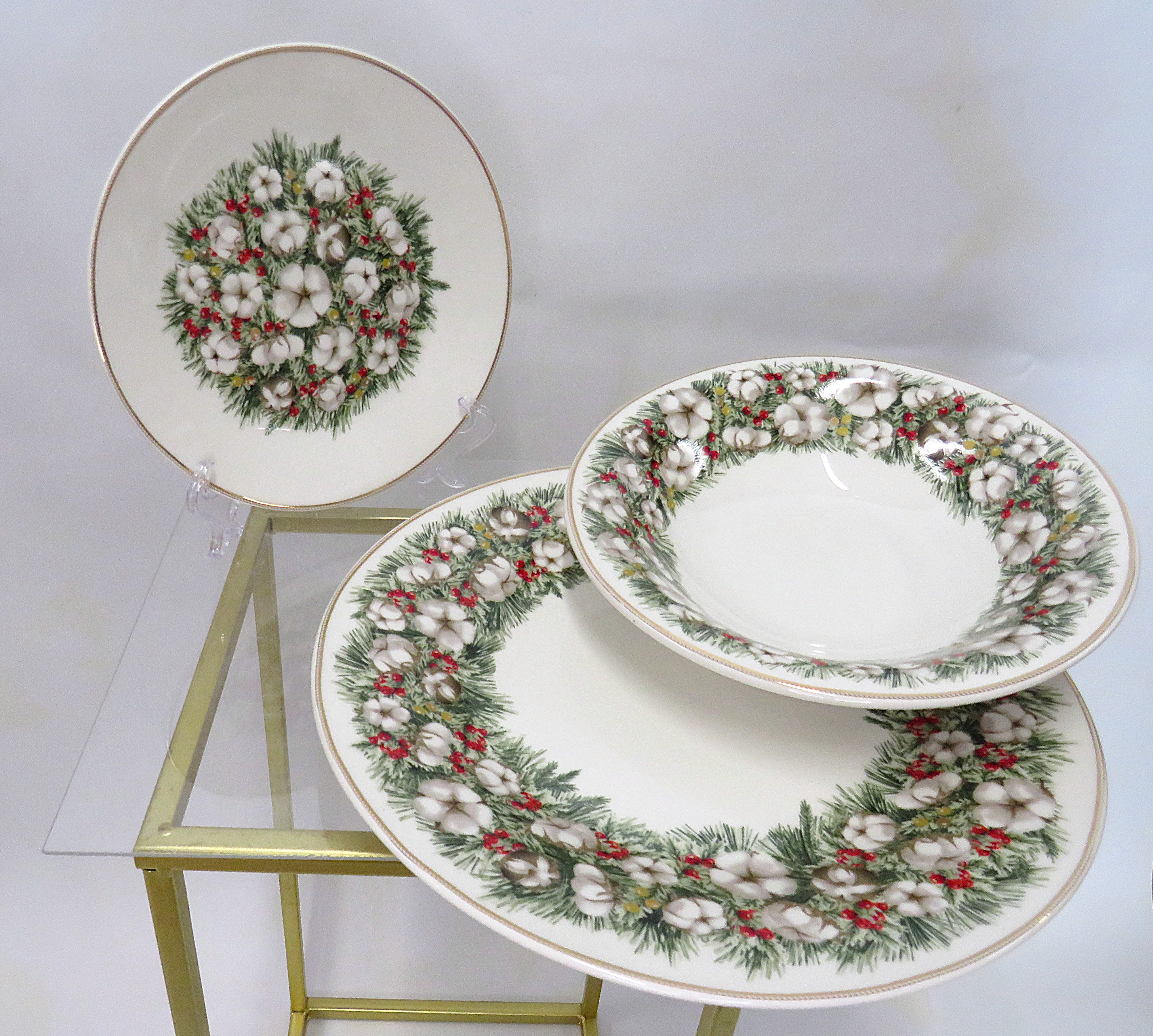 Set da tavola 18 pezzi Batuffoli in ceramica 