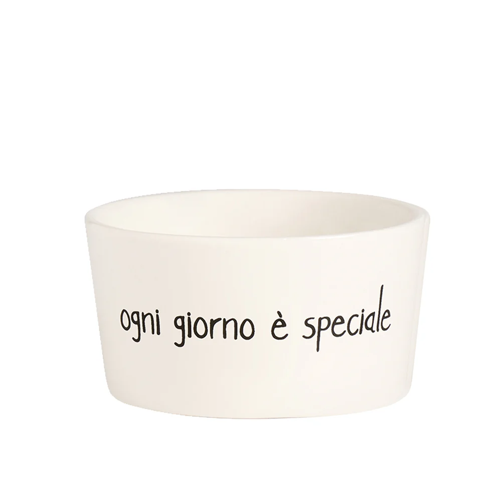 Set 2 coppette ceramica "Ogni giorno è speciale"