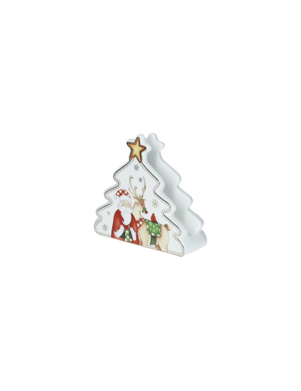 Portatovaglioli a forma di albero Racconti in ceramica 