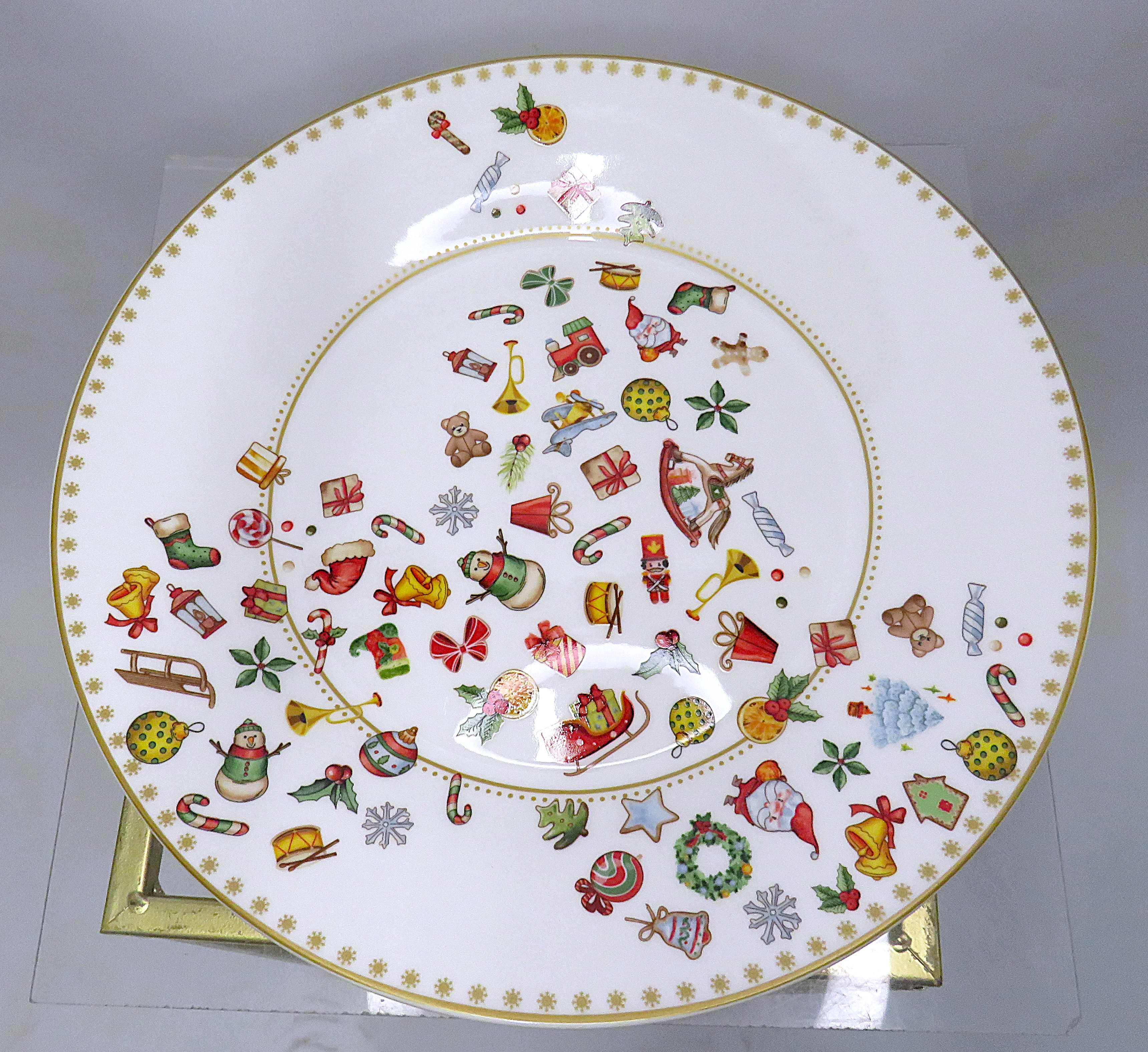 Set da tavola 18 pezzi Chicchi e Balocchi in vetro 