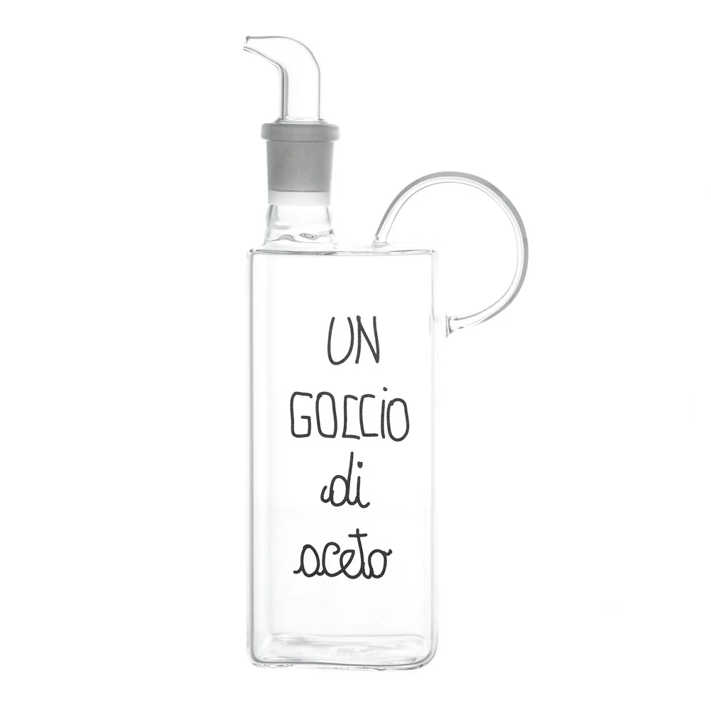Bottiglia in vetro "Un goccio di aceto" 400ml 