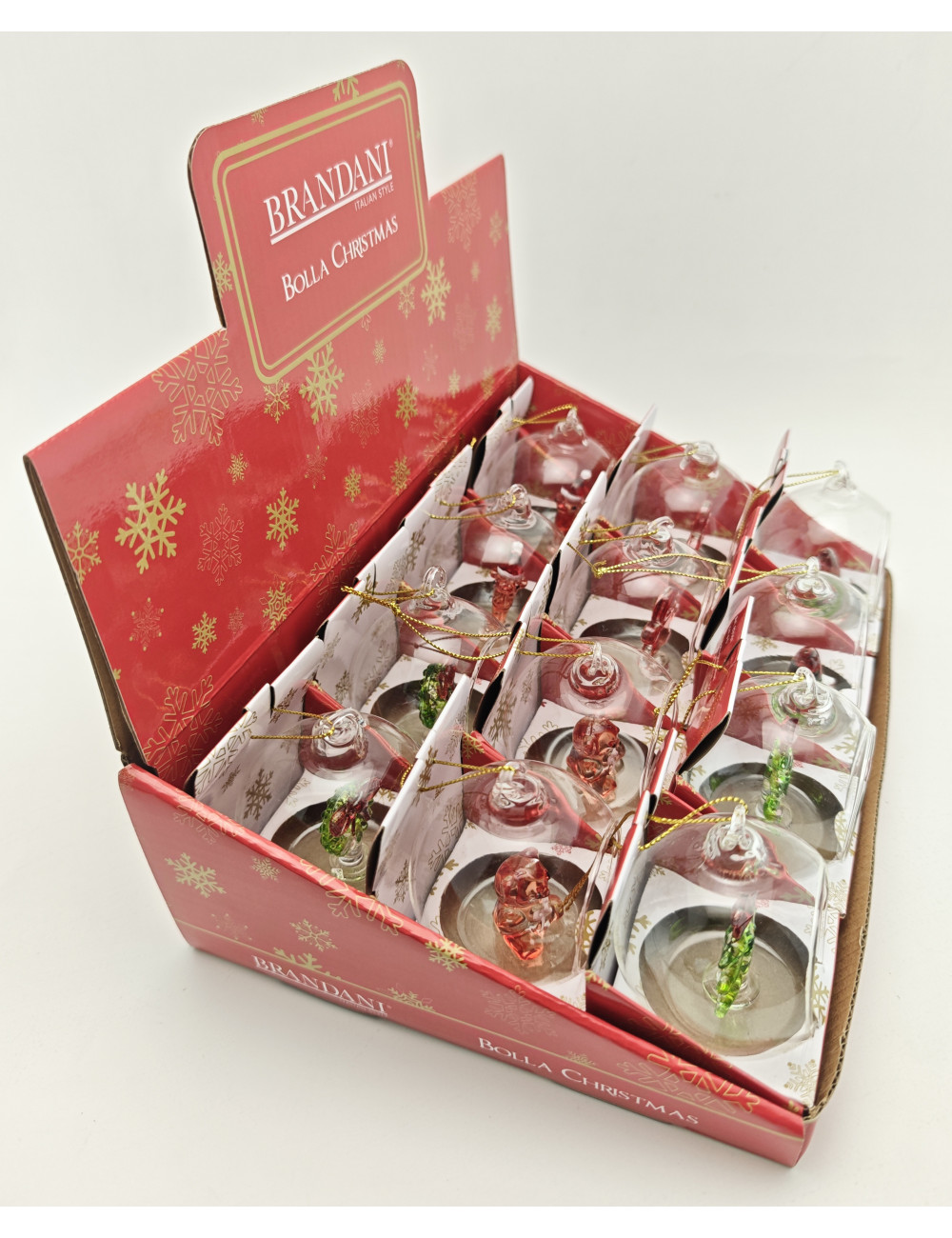 Decorazione pallina soggetti assortiti 