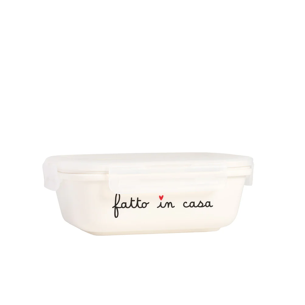 Contenitore ermetico ceramica "Fatto in casa" -tg M